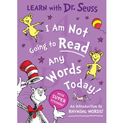 Afbeelding van I Am Not Going to Read Any Words Today: An introduction rhyming words!