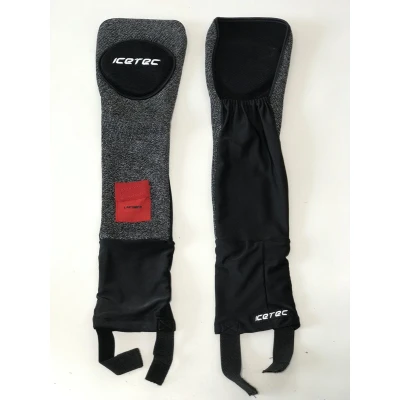 Afbeelding van Icetec Snijvaste Scheen /Enkelbeschermers klittenbandsluiting L/XL Schaatsen