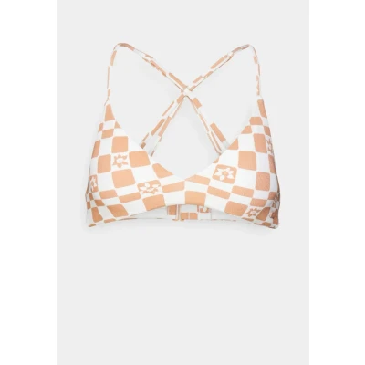 Afbeelding van Roxy Check IT Athletic Bikinitop Cork flower, Dames, Maat: Large, flower