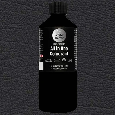 Afbeelding van Scratch Doctor All in One Lederen Kleurstof voor BMW Zelf Seal Reparatie Verf Autostoelen &amp; Interieur (Dakota Zwart)