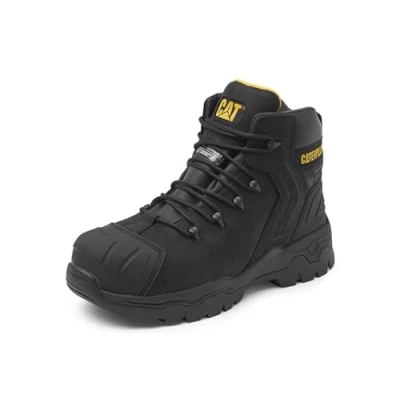 Afbeelding van Veiligheidsschoen Caterpillar Men Everett P725322 HRO SRC S3 Zwart Schoenmaat 43