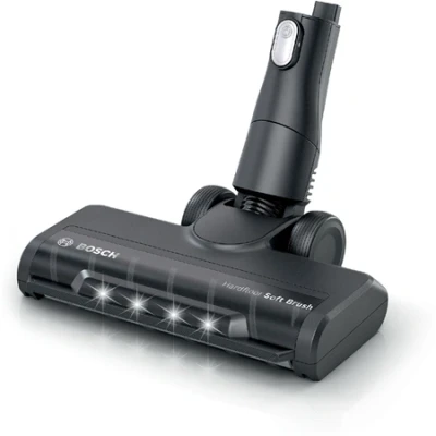 Afbeelding van Bosch BHZUHFN, zachte zuigmond voor harde vloeren met ledverlichting, geschikt Unlimited 6, 7 en 8 accustofzuigers, ideaal parket tegels, reiniging, originele accessoires, zwart
