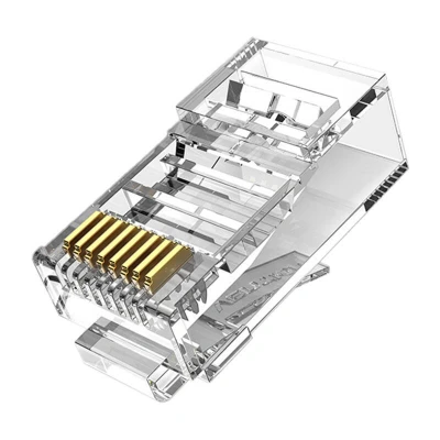 Afbeelding van Vention RJ45 connectors Cat6 UTP, 50 stuks