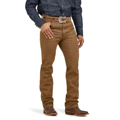 Afbeelding van Wrangler cowboy voor heren gesneden slim fit ajuste Delgado De Corte Vaqueroââ â 32L, Zwarte whisky, 31W / 32L