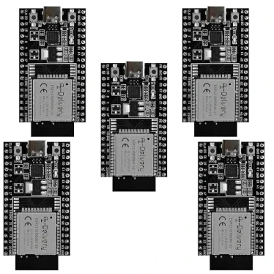 Afbeelding van AZDelivery 5 x ESP32 Dev Kit C V4 NodeMCU WLAN WiFi Development Board met USB aansluiting, compatibel Arduino inclusief e book (ESP32 V2 opvolger)