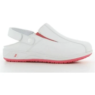 Afbeelding van Safety Jogger Oxypas Carinne Klomp OB SRC ESD AS Fuchsia Maat 42