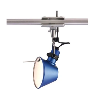 Afbeelding van Artemide Tolomeo Micro Pinza klemlamp retrofit blauw