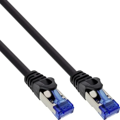 Afbeelding van InLine 75505S netwerkkabel Zwart 5 m Cat6a U/FTP (STP)