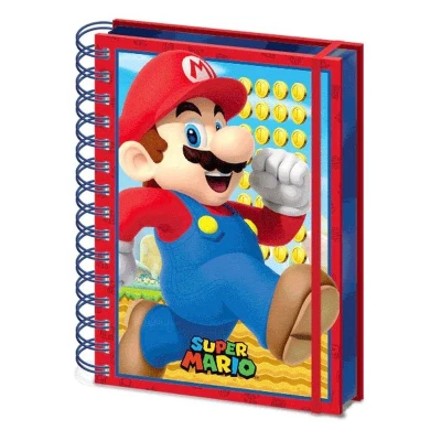 Afbeelding van Super Mario A5 3D Lenticular Notebook
