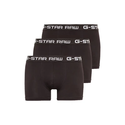 Afbeelding van G Star Classic 3 PACK Onderbroeken, Heren, Maat: XS, Black