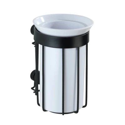 Afbeelding van Wenko Classic Plus tandenborstelbeker zwart