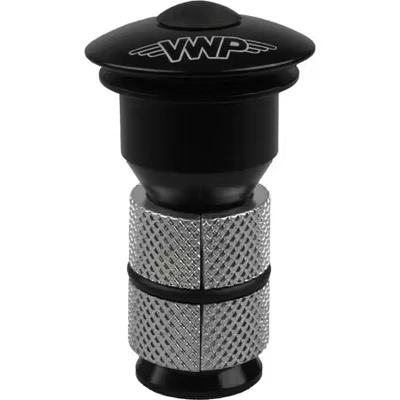Afbeelding van VWP Ahead Cap 1&quot; alu zwart tbv Carbon vork