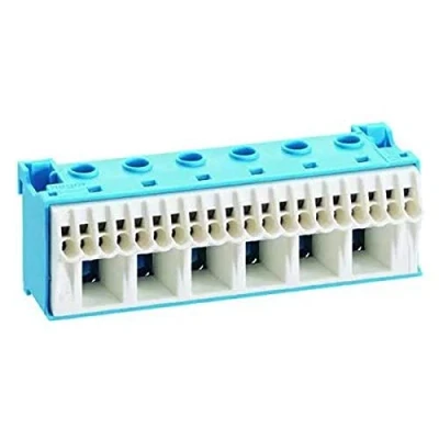 Afbeelding van Hager KN26N Klem Flexibel: Massief: 1 stuk(s) Blauw