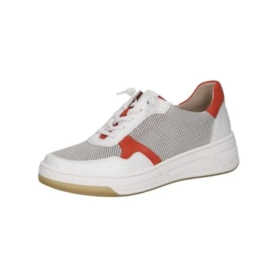 Afbeelding van Caprice Dames 9 23504 44 Sneakers, White Comb, 37 EU, Kam, EU