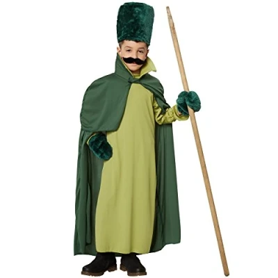 Afbeelding van dressforfun Jongenskostuum bosmagiër 140 (9 10y) verkleedkleding kostuum halloween verkleden feestkleding carnavalskleding carnaval feestkledij partykleding 301725