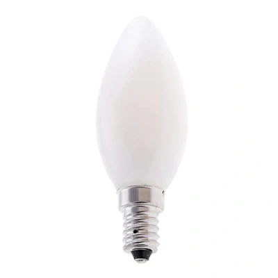 Afbeelding van Opal LED Filament Bulb, Olive C35, 6W / 806lm, E14 fitting, 3000K