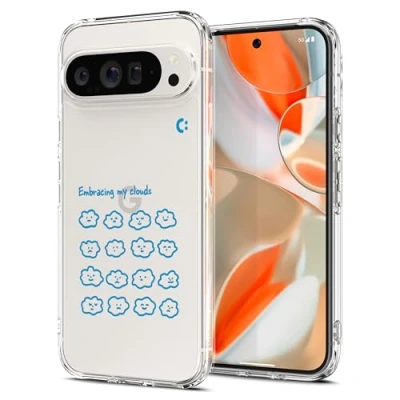 Afbeelding van Spigen Ultra Hybrid Case Compatibel met Google Pixel 9 Pro XL [Made for Google] hoesje Cloudy
