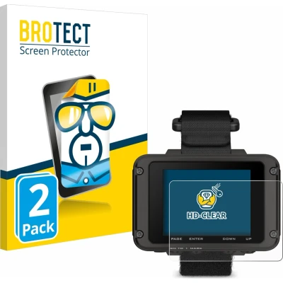 Afbeelding van BROTECT (2 Stuks) Schermbeschermer voor Garmin Foretrex 801 Screen Protector Transparant