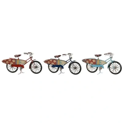 Afbeelding van Decoratieve figuren Home ESPRIT 27 x 9,5 14,5 cm (3 Stuks) Fiets