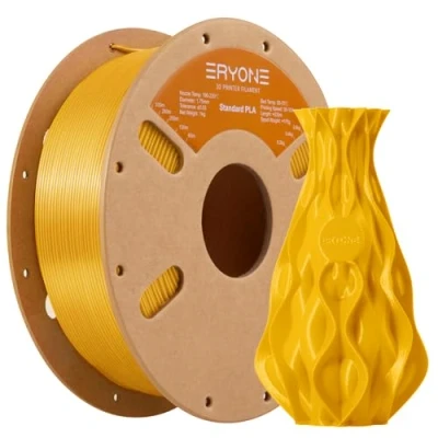 Afbeelding van Eryone PLA filament, 1,75 mm, voor 3D printer, 0,03 1 kg per spoel, mango