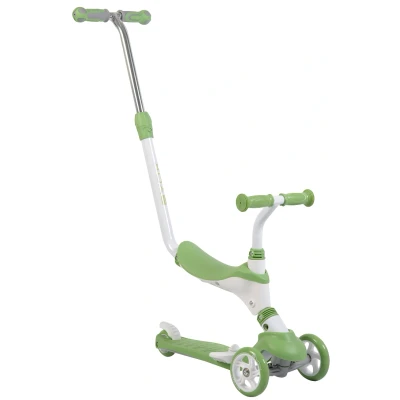 Afbeelding van Cangaroo Tristar Green 3 in 1 Loopfiets/Step 107310