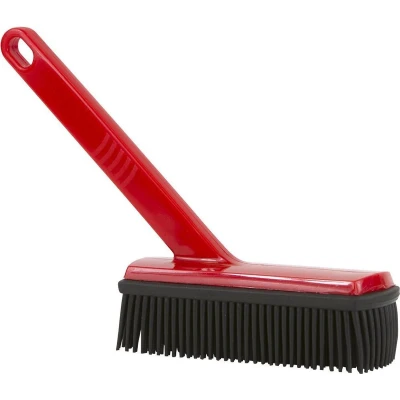 Afbeelding van Interieur en kleidingborstel rubber met greep 15 cm breed