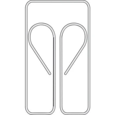 Afbeelding van paperclips Alco 27mm uilvorm doos ? 100 stuks