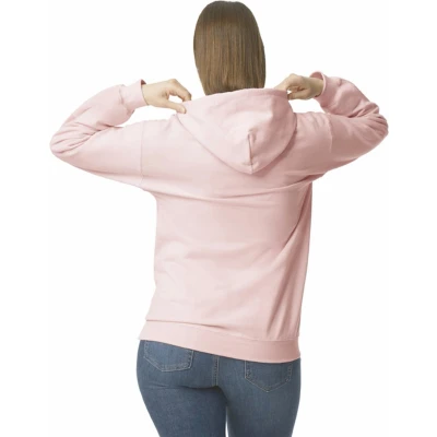 Afbeelding van Gildan Sweater met capuchon Midweight Softstyle GISF500 Light Pink
