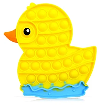 Afbeelding van Yeefunjoy Push it and Pop Bubble, sensorisch fidget speelgoed, siliconen stressverminderend angstvermindering, vingerspeelgoed, autisme, ADHD, speciale behoeften voor kinderen en