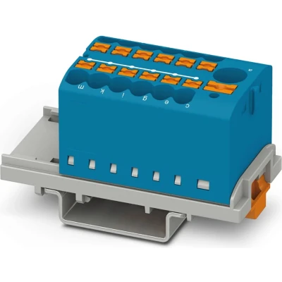 Afbeelding van Phoenix Contact PTFIX 6/12X2,5 NS35 BU 3273090 Verdeelblok 0.14 mm² 2.50 Blauw 8 stuk(s)
