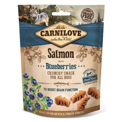 Afbeelding van Carnilove Crunchy Snack Zalm / Blauwe Bes 200 GR