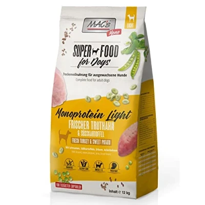 Afbeelding van MAC&#039;s Superfood Hondenvoer Droogvoer Mono Senior/Light 12kg Hondenbrokken
