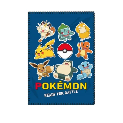 Afbeelding van Pokémon Fleecedeken, Battle 100 x 140 cm Polyester