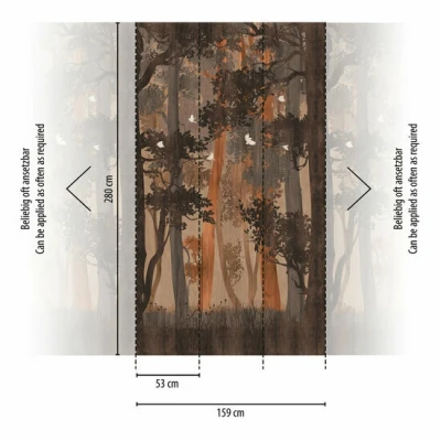 Afbeelding van AS Creation The Wall Travel Styles Bruin 39237 1 392371 / Beige
