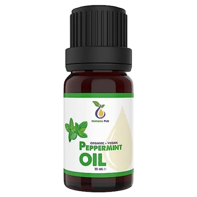 Afbeelding van Pepermunt olie 10ml, vegan 100% natuurlijke essentiële Puur etherische Pepermuntolie (Mentha Piperita) Peppermint Oil voor aromadiffuser Diffuser
