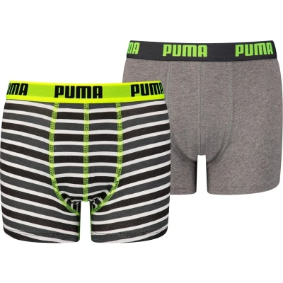 Afbeelding van PUMA Jongens Basic Stripe Boxershort Maat 122/128