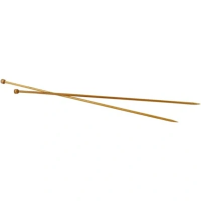Afbeelding van Creotime Breinaalden Bamboe 4,5 Mm 35 Cm