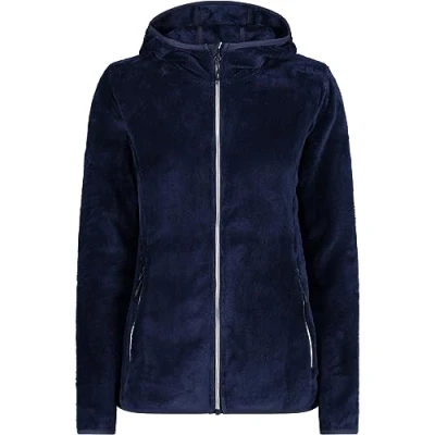 Afbeelding van Cmp Jacket 38p1546 Fleece Met Capuchon Blauw M Vrouw