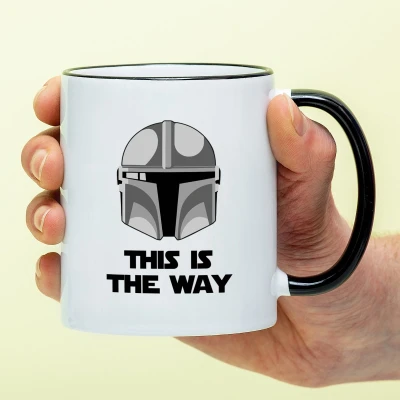 Afbeelding van Mok Mandalorian This Is The Way van Nutcrackers