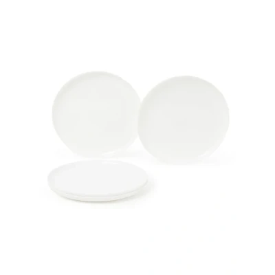 Afbeelding van Serax By Piet Boon ontbijtbord M 20 cm set van 4 Wit