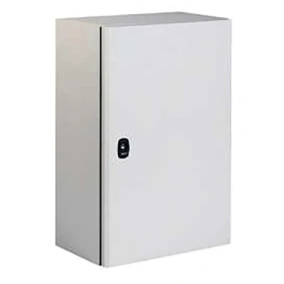 Afbeelding van Schneider electric spacial 3d lege schakelkast staal 1 slot deur montageplaat hxbxd 500x400x250mm grijs ip66 ik10 nsys3d5425p