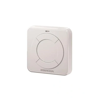 Afbeelding van Hörmann Draadloze binnenknop FIT 4 BS (vier toetsfuncties, wit, intuïtieve bediening, afstandsbediening, Smart Home) 4511822