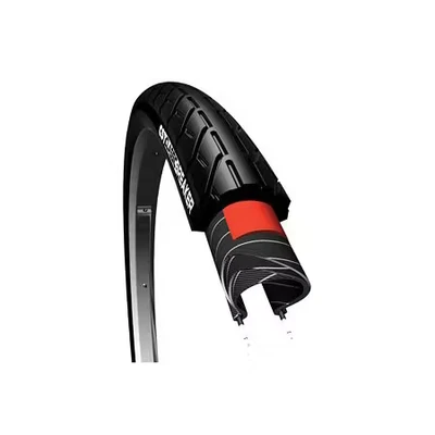 Afbeelding van CST EA0201B bub 28x1 1/8 zw/refl/breaker
