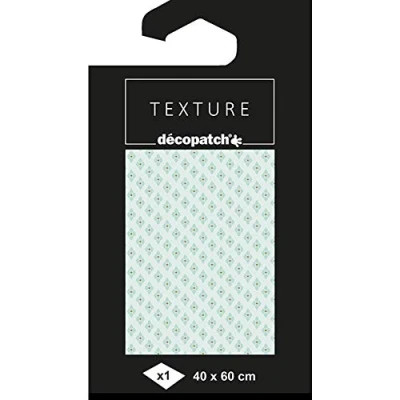 Afbeelding van decopatch TD786C 1 vel 40x60cm papier motief textuur, diamanten goud