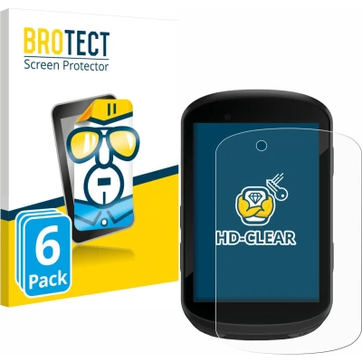 Afbeelding van BROTECT Screenprotector voor Garmin Edge 530 / 830 Folie Beschermfolie transparant (6 Stuks)