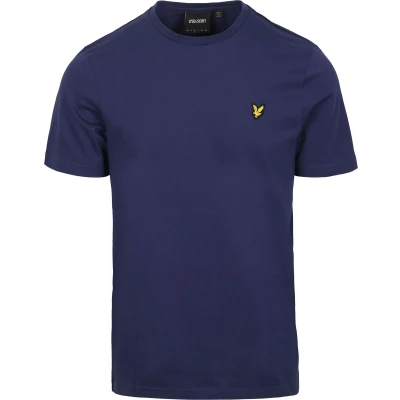 Afbeelding van T Shirt Lyle &amp; Scott Men Plain Deep Indigo M