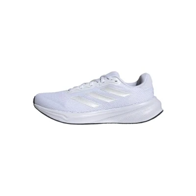 Afbeelding van adidas Dames Response Runner Shoes, Cloud White/Zero Metalic/Dash Grey, 45 1/3 EU