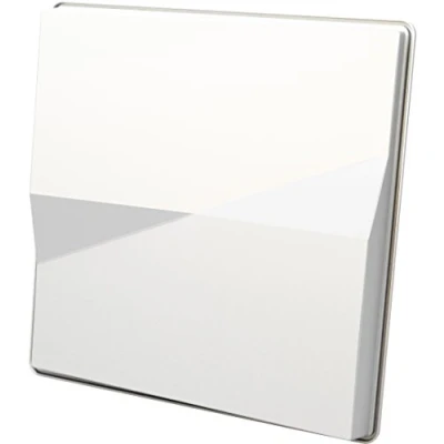 Afbeelding van SELFSAT H50M enkele platte antenne voor gelijktijdige ontvangst van Astra 19.2E en Hotbird 13E (voor een deelnemer), wit