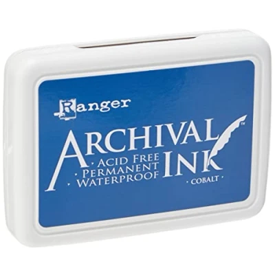 Afbeelding van Ranger Archival Ink pad cobalt AIP31444