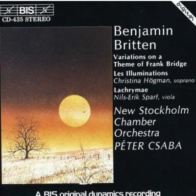 Afbeelding van Christina Högman, Nils Erik Sparf, New Stockholm Chamber Orchestra Britten: Variations On A Theme Of Frank Bridge (CD)